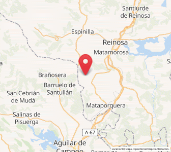 Map of Mata de Hoz, Cantabria