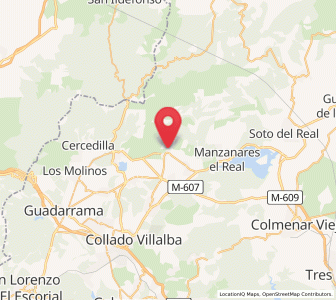 Map of Mataelpino, Madrid