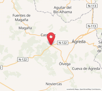 Map of Matalebreras, Castille and León