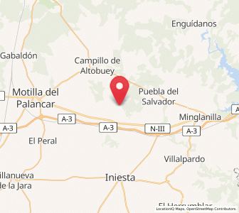 Map of Matallana, Castille-La Mancha