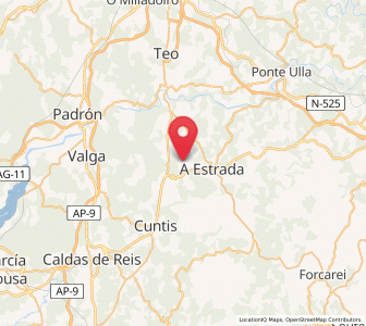 Map of Matalobos, Galicia