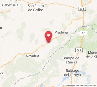 Map of Matamala, Castille and León