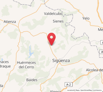 Map of Matas, Castille-La Mancha