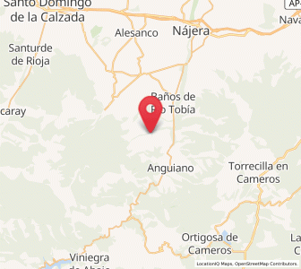 Map of Matute, La Rioja