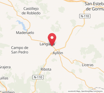 Map of Mazagatos, Castille and León