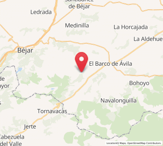 Map of Mazalinos, Castille and León