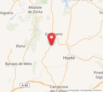 Map of Mazarulleque, Castille-La Mancha