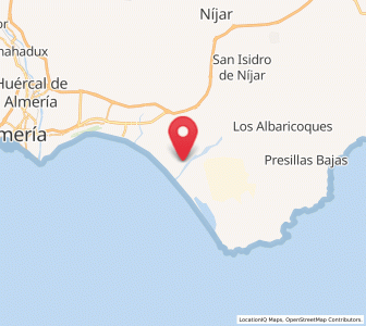 Map of Mazarulleque, Andalusia