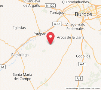 Map of Mazuelo de Muñó, Castille and León