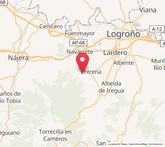 Map of Medrano, La Rioja