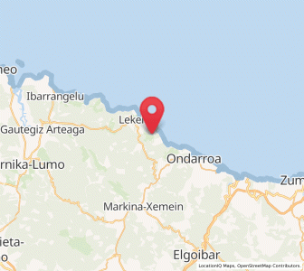 Map of Mendexa, Basque Country