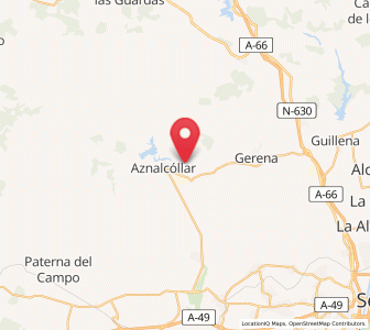 Map of Mina Caridad, Andalusia
