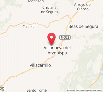 Map of Minillas, Andalusia