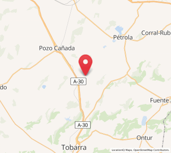 Map of Mizquitillas, Castille-La Mancha