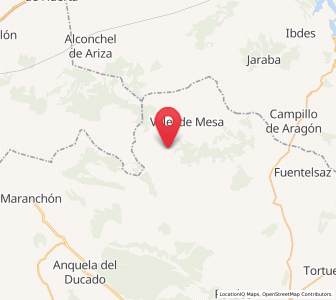 Map of Mochales, Castille-La Mancha