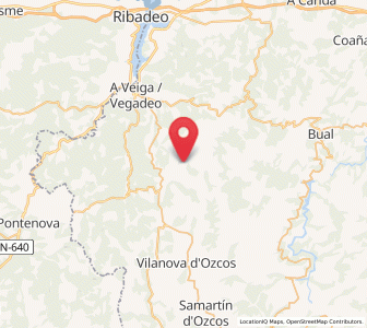 Map of Molejón, Asturias