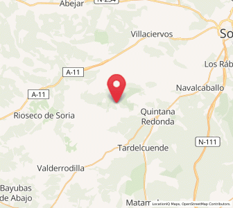 Map of Monasterio, Castille and León