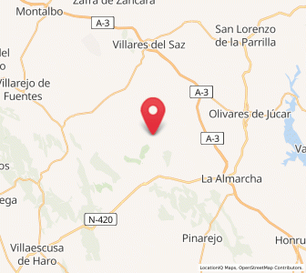 Map of Montalbanejo, Castille-La Mancha