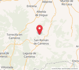 Map of Montalbo en Cameros, La Rioja