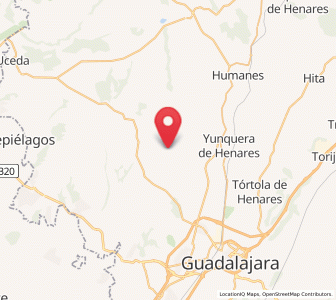 Map of Monte Fresno, Castille-La Mancha