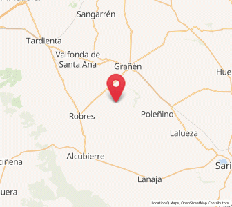 Map of Montesusin, Aragon