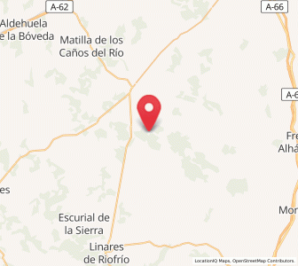 Map of Mora de la Sierra, Castille and León