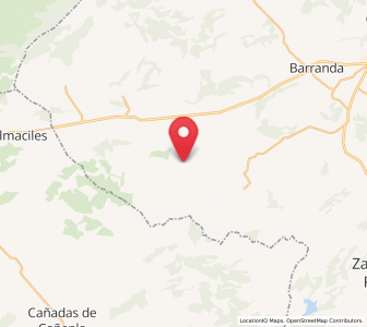 Map of Moralejo, Murcia