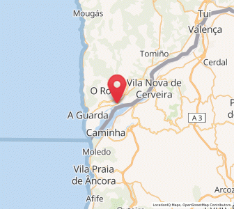 Map of Morán, Galicia