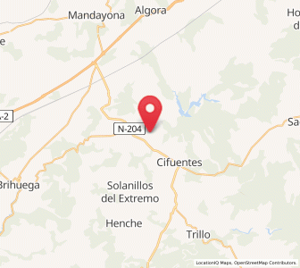 Map of Moranchel, Castille-La Mancha