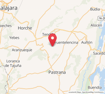 Map of Moratilla de los Meleros, Castille-La Mancha
