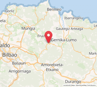Map of Morgakoena, Basque Country