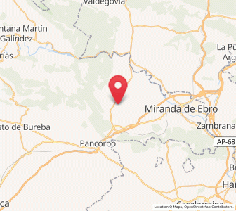 Map of Moriana, Castille and León