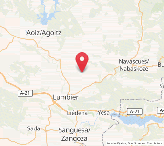 Map of Murillo-Berroya, Navarre