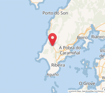 Map of Muro, Galicia