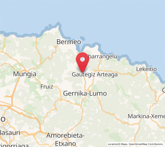 Map of Murueta, Basque Country