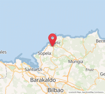 Map of Musaurieta, Basque Country