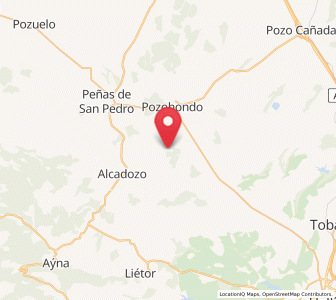 Map of Nava de Arriba, Castille-La Mancha