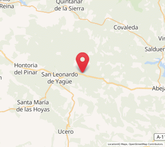 Map of Navaleno, Castille and León