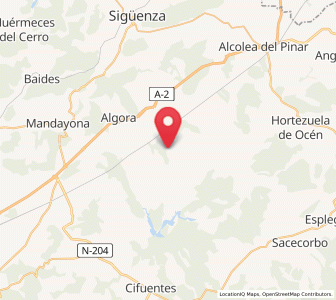 Map of Navalpotro, Castille-La Mancha