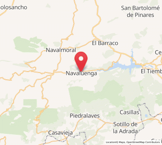 Map of Navaluenga, Castille and León
