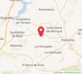Map of Navamorales, Castille and León