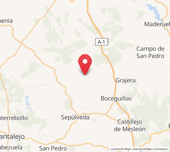Map of Navares de Enmedio, Castille and León