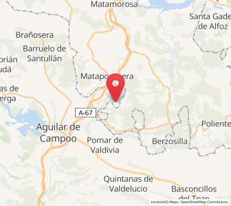 Map of Navas de Sobremonte, Castille and León