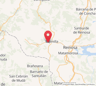 Map of Naveda, Cantabria