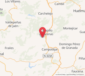 Map of Noalejo, Andalusia