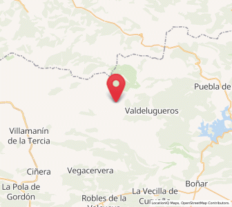 Map of Nocedo de Curueño, Castille and León