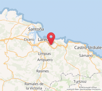 Map of Noval, Cantabria
