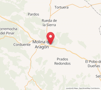 Map of Novella, Castille-La Mancha