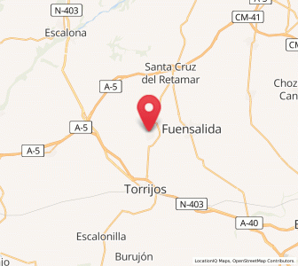 Map of Novés, Castille-La Mancha