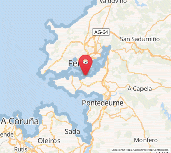 Map of O Seixo, Galicia